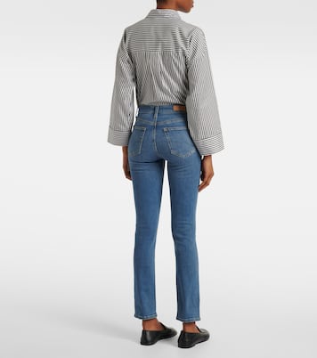 Jeans flared Jodi Crop de tiro alto | AG Jeans