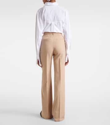 Schlaghose Oxalis aus Schurwolle | Sportmax