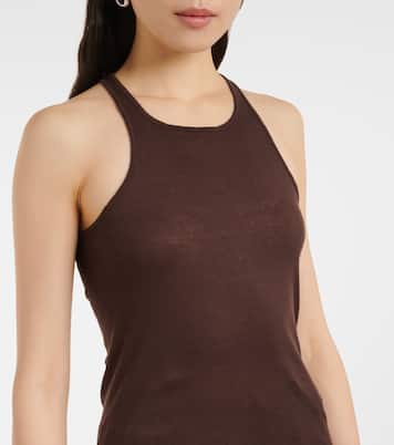 Top in maglia a coste di cotone | Rick Owens