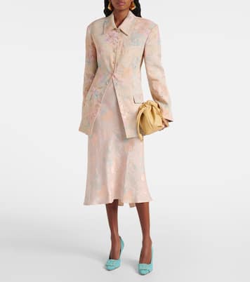 Escarpins Gilboa 90 en daim à ornements | Manolo Blahnik