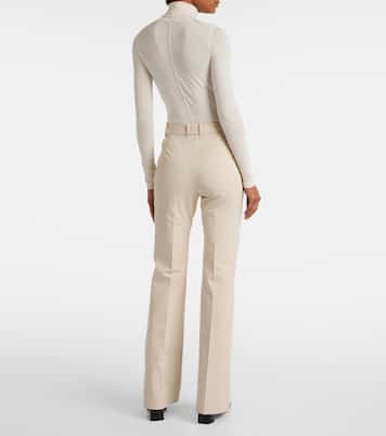 Pantaloni flared Tafira in gabardine | Joseph