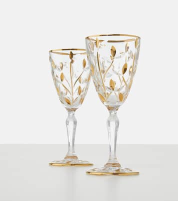 Set of 4 crystal wine glasses | Les-Ottomans