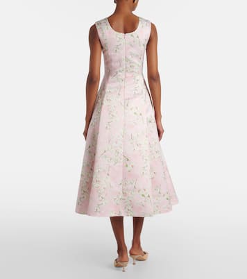 Robe de cocktail Maribelle à fleurs | Emilia Wickstead