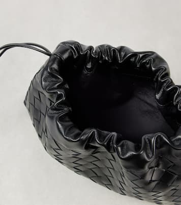 Pochette Dustbag en cuir intrecciato | Bottega Veneta