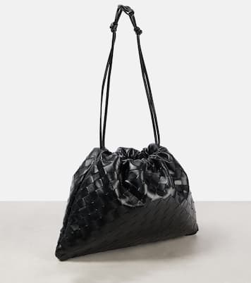 Pochette Dustbag en cuir intrecciato | Bottega Veneta