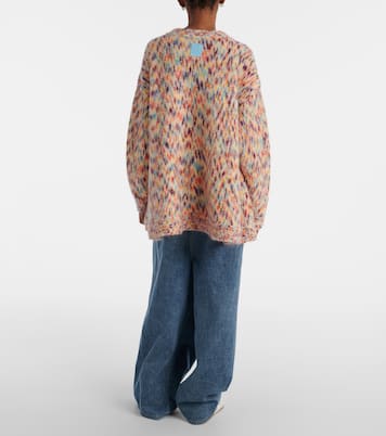 Cárdigan de mezcla de lana, mohair y algodón | Loewe