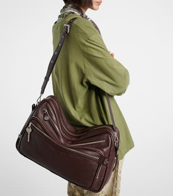 Bolso al hombro Camero Medium de piel | Acne Studios