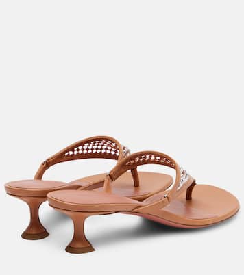 Sandalen Cameron 45 mit Kristallen | Amina Muaddi
