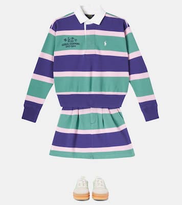 Gonna in cotone a righe | Polo Ralph Lauren Kids