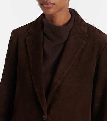 Blazer aus Veloursleder | Vince