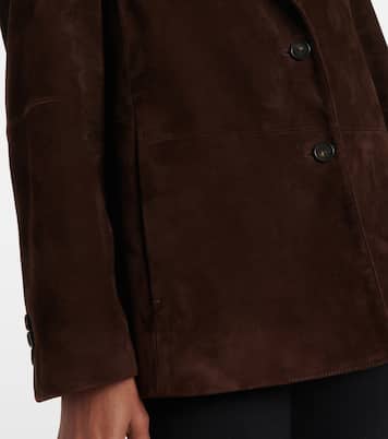 Blazer aus Veloursleder | Vince