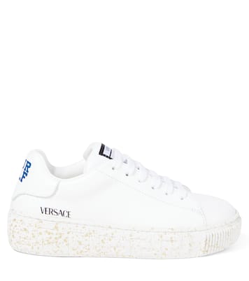 Leather sneakers | Versace Kids