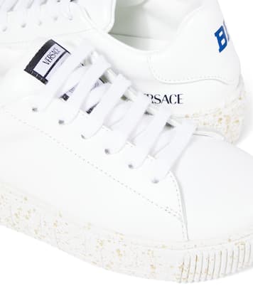 Leather sneakers | Versace Kids