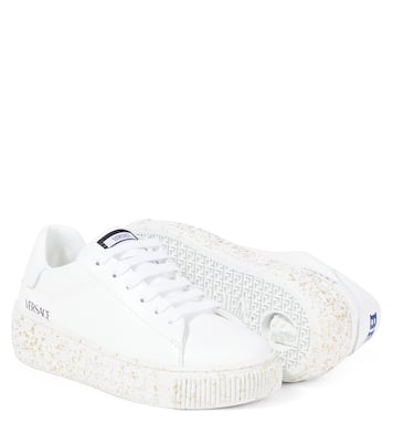 Leather sneakers | Versace Kids