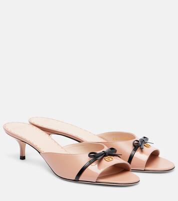Bepointy 45 leather mules | Valentino Garavani