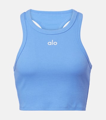 Top cropped Aspire in jersey di misto cotone | Alo Yoga