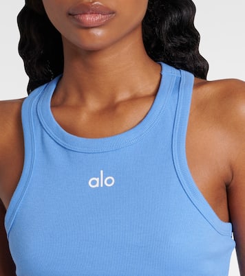 Top cropped Aspire in jersey di misto cotone | Alo Yoga