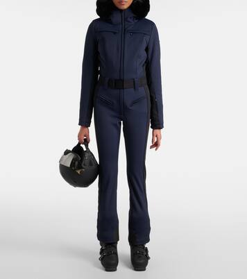 Parry faux fur-trimmed ski suit | Goldbergh
