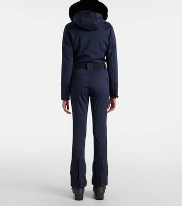 Parry faux fur-trimmed ski suit | Goldbergh