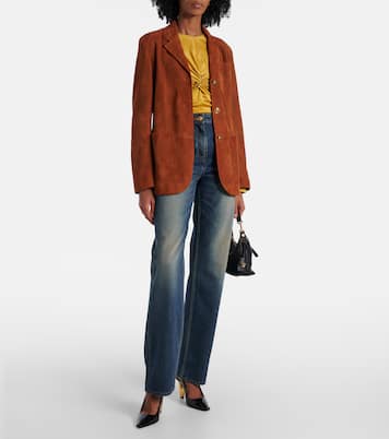 Medusa suede blazer | Versace