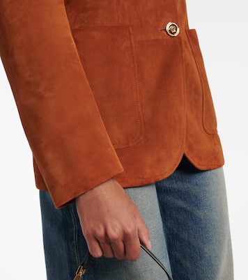 Medusa suede blazer | Versace
