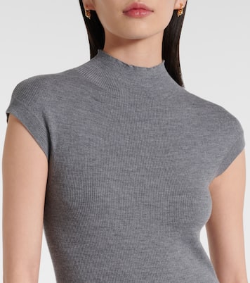 Top de lana con cuello mock | Jardin des Orangers