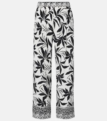 Pantalones palazzo Claudia estampados | Velvet