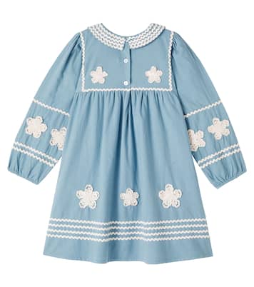 Besticktes Kleid Inga aus Baumwolle | Bebe Organic