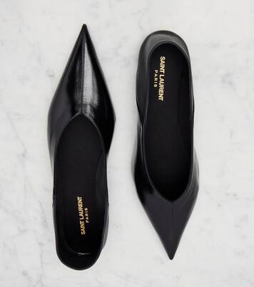 Ballerinas Carolyn aus Leder | Saint Laurent
