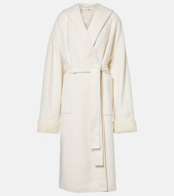 Hooded wool and cashmere coat | Aya Muse