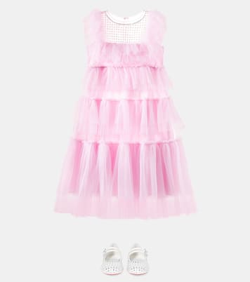 Abito Bright Star in tulle a balze | Tutu Du Monde