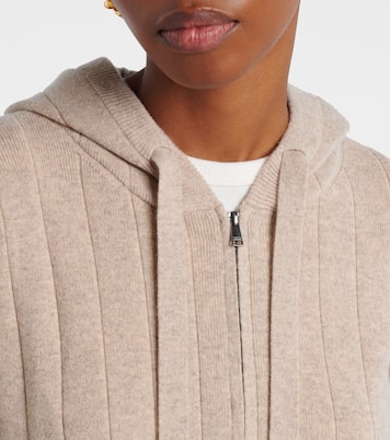 Rubiera cashmere zip-up hoodie | Max Mara
