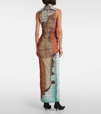 Fire tulle maxi skirt | Jean Paul Gaultier
