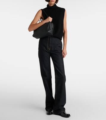 Schultertasche Astra aus Leder | The Row