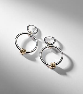 Orecchini Asha in argento sterling e oro 18kt | Spinelli Kilcollin