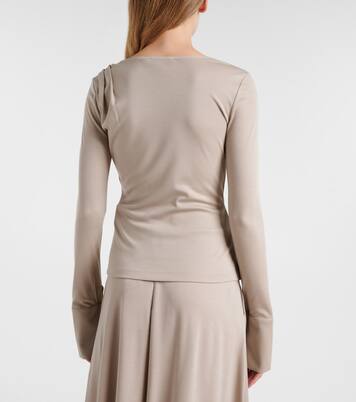Top envolvente Adagio de lana virgen | Max Mara