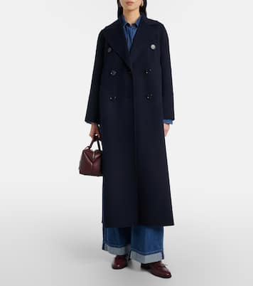 Custodi double-breasted virgin wool coat | 'S Max Mara