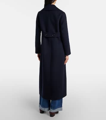 Custodi double-breasted virgin wool coat | 'S Max Mara