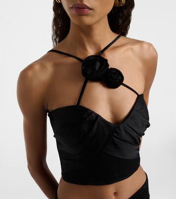 Cropped-Top Palmire | Poupette St Barth