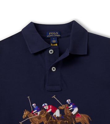 Polo brodé en coton | Polo Ralph Lauren Kids