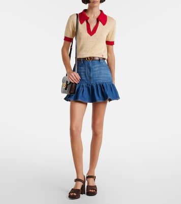 Fawcette VLogo suede platform sandals | Valentino Garavani