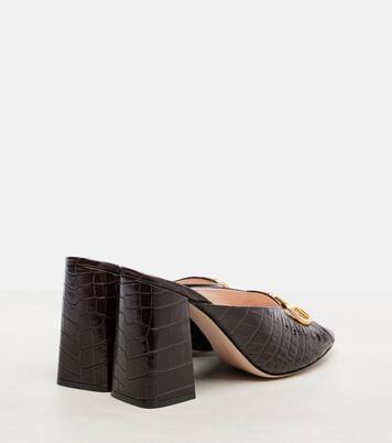 Mules VLogo 95 en cuir | Valentino Garavani