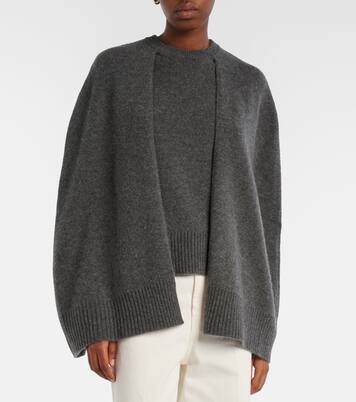 Cashmere poncho | Toteme