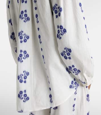 Blouse Winslet en coton à fleurs | Velvet