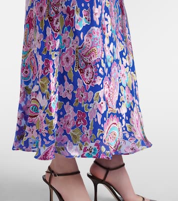 Vestido largo Hayley floral | Rixo