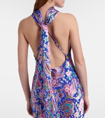 Vestido largo Hayley floral | Rixo