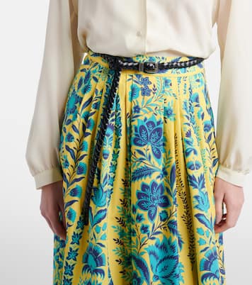 Braided leather belt | Etro