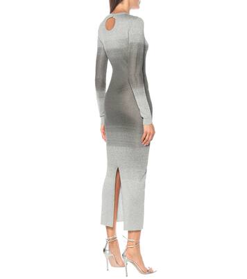 Lurex® bodycon midi dress | Rabanne