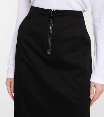 Jupe crayon en coton | Tom Ford