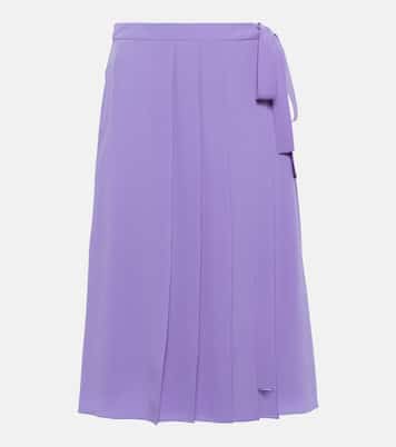 Gonna midi in seta | Prada